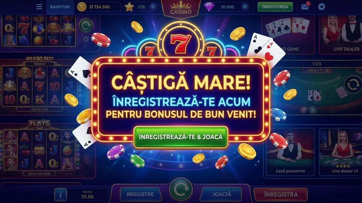 Înregistrare cu bonus